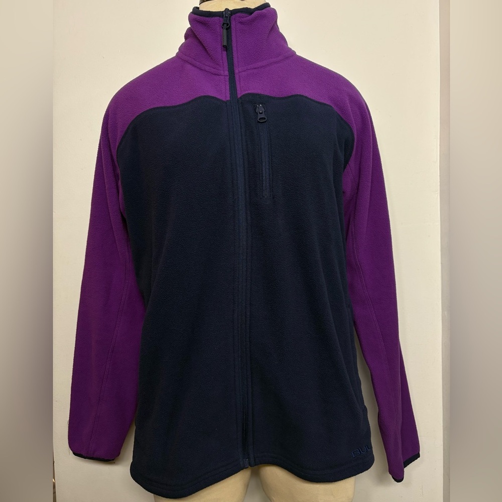 BULA Women's Purple Fleece Jacket - L - Picture 3 of 11